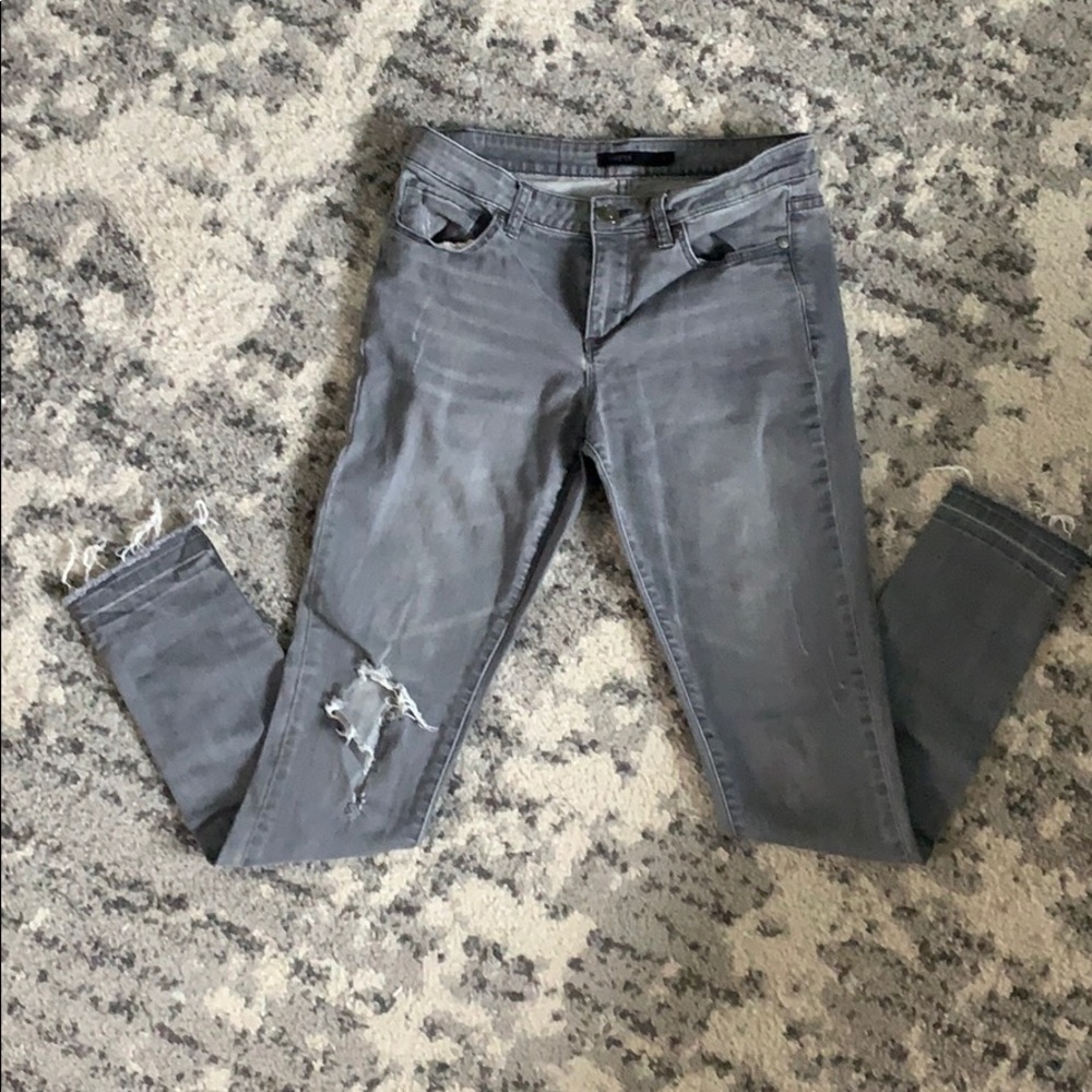 Gray Harper Skinny Jeans size 27